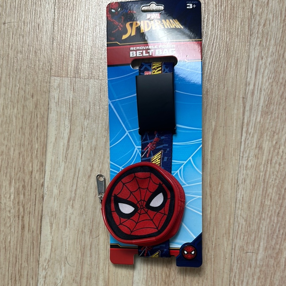 Spider-Man Belt Bag with Red and Black Design